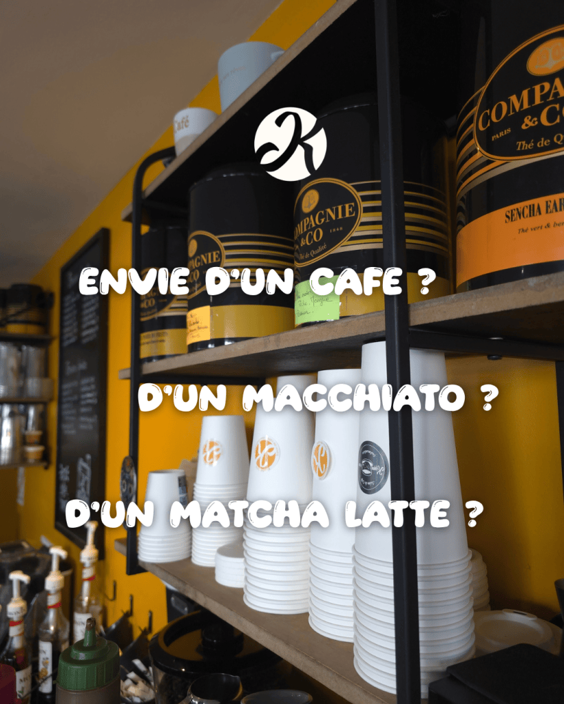 Publication réseaux sociaux réalisée pour un coffee shop
