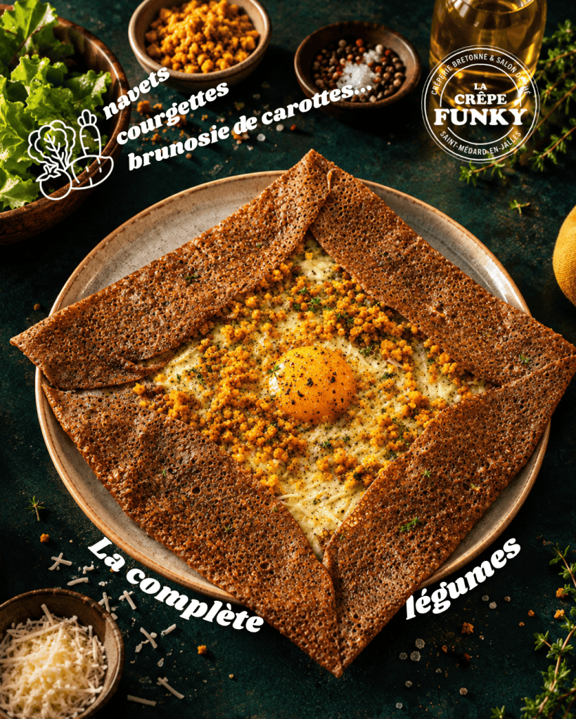 Publication réseaux sociaux réalisée pour un restaurant