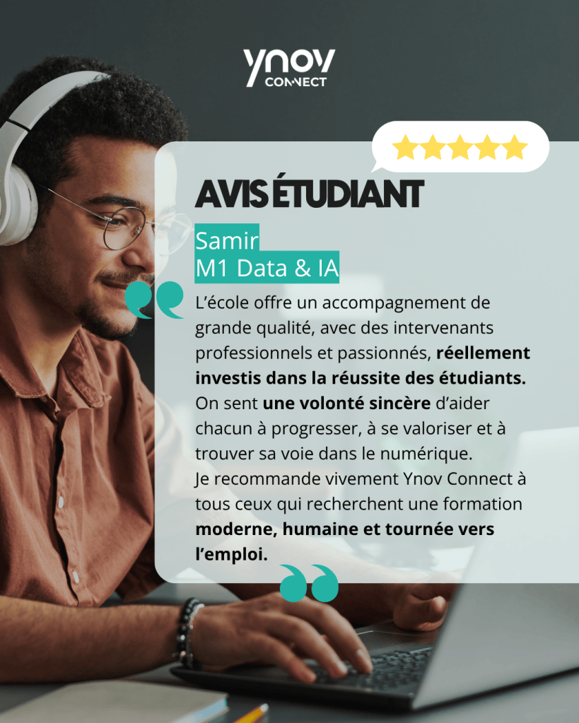 Publication organique réalisée pour Ynov Connect
