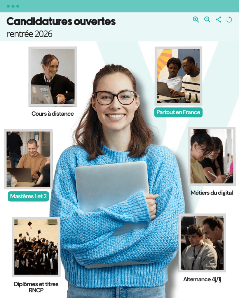 Publicité réseaux sociaux réalisée pour Ynov Connect