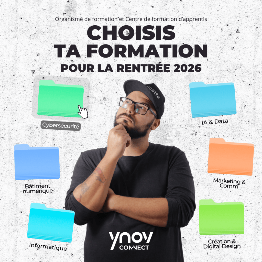 Publicité réseaux sociaux réalisée pour Ynov Connect